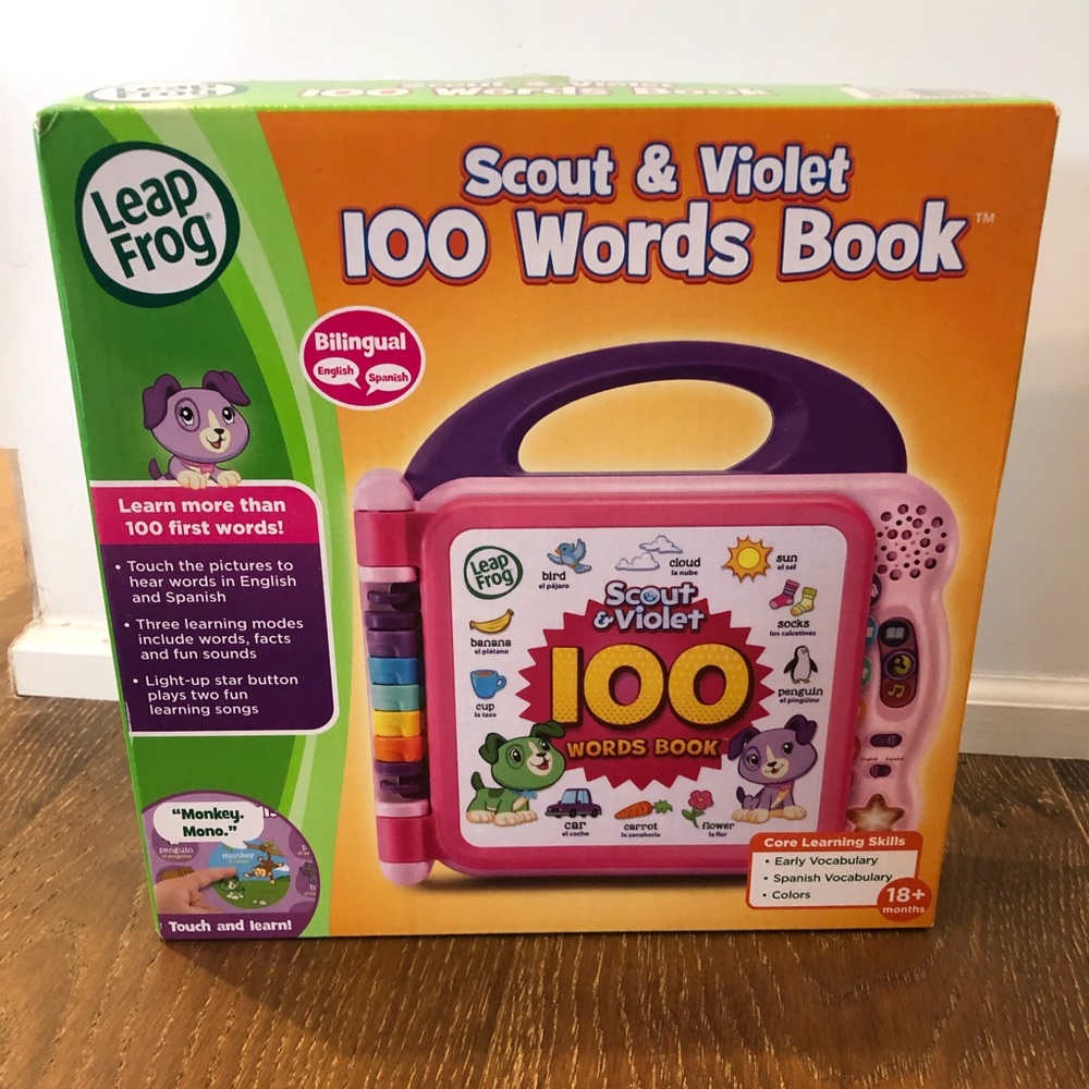 Leap Frog 100 words book